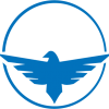 blacksecret logotipo azul transparente
